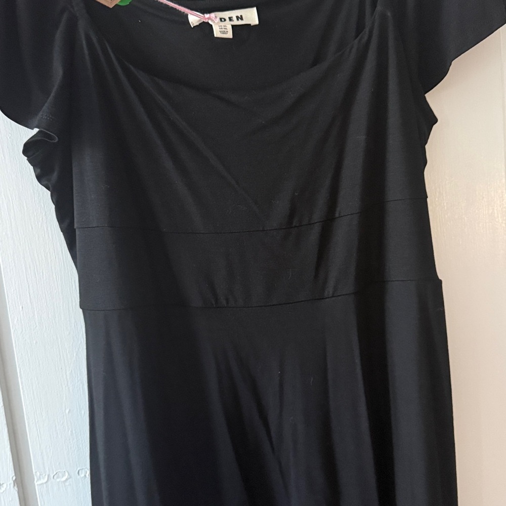 Boden Classic Black Midi Dress - Picture 5 of 7